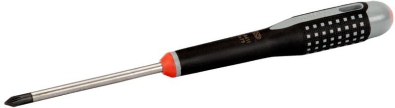 Bahco - ergo Phillips-Schraubendreher mit 3-Komponenten-Griff, PH1 x 75 mm, 20 mm