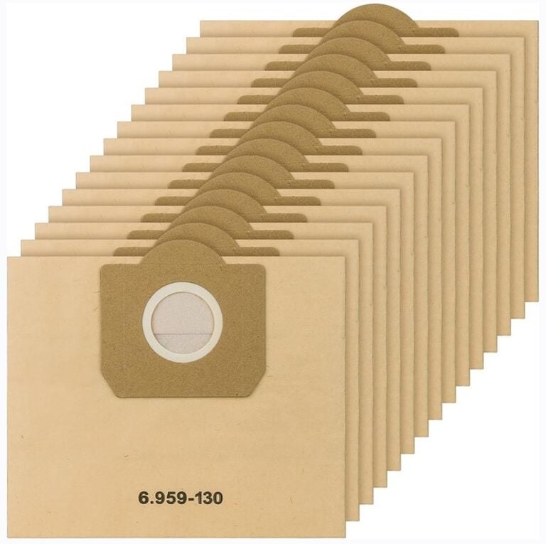 15 Stück Staubsaugerbeutel für 6.959-130.0, Papierfilter