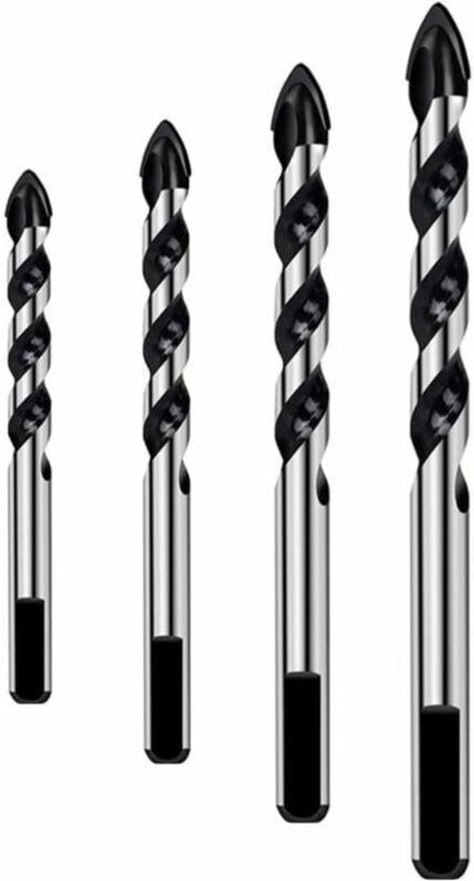 Vtizikl Jeu de 7 forets pour carrelage, verre, béton, pierre, brique, carrelage, céramique et miroirs (3mm 4mm 5mm 6mm 8...