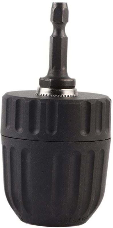 Ulisem 3/8-24UNF Schnellspannbohrfutter, Schnellwechsel-Umrüstadapter, 0,8–10 mm Kapazität, mit 1/4-Zoll-Sechskantschaft