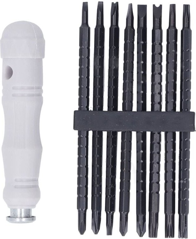 Ratschenschraubendreher-Set und Multifunktionsschraubendreher-Bits mit 8 Schraubendreher-Bits