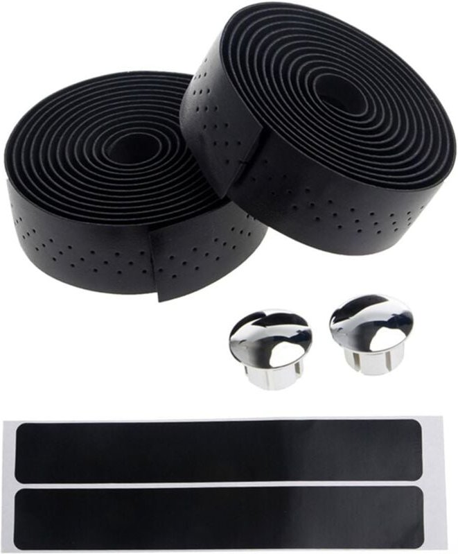 Rollen Vintage-Lenkerband aus Leder für Rennrad und Motorrad - Lntyq