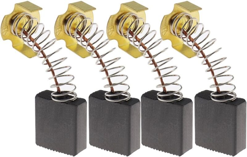 100 Paar Kohlebürsten 7 x 17 x 18 mm, kompatibel mit Rexon M2500A Gehrungssäge, Elektrowerkzeug-Zubehör, Ersatzteile