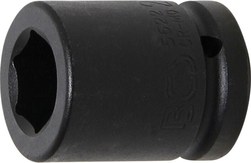 Kraft-Steckschlüssel-Einsatz Sechskant Antrieb Innenvierkant 20 mm (3/4") SW 22 mm