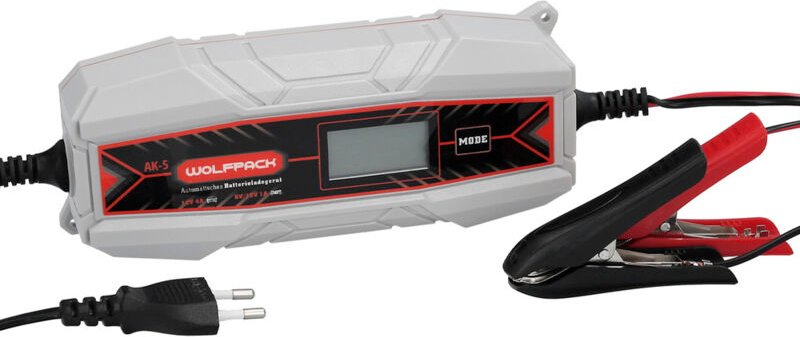 Automatisches 4/12V 10-100Ah Auto-Starthilfe-Batterieladegerät