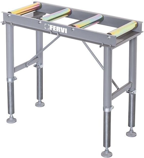Hohenverstellbarer Rolltisch 1000 x 460 mm Fervi r001/04