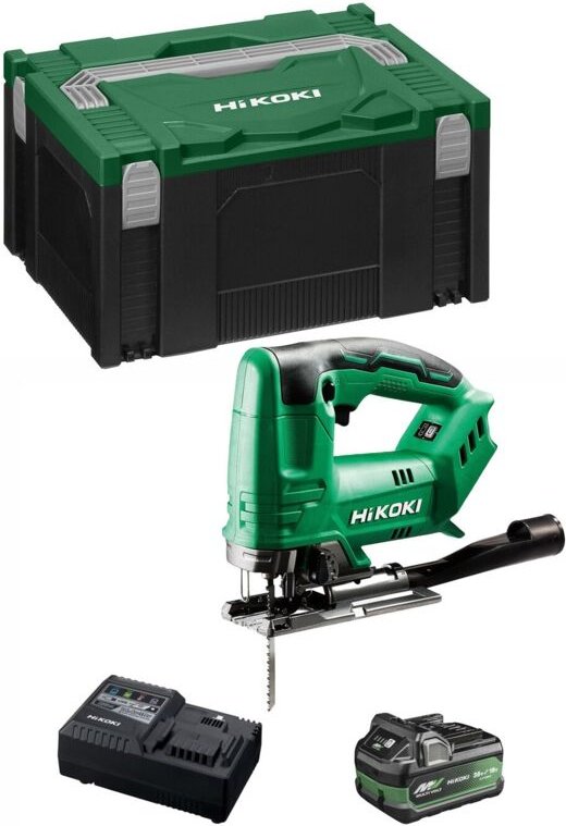 Stichsäge HIKOKI CJ18DAA1X (1 x 2,5Ah/5,0Ah + UC18YSL3 + Koffer HSC III)