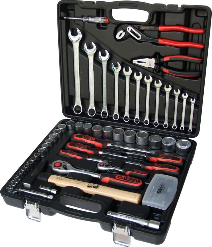 1/4"+1/2" Werkzeug-Satz, 88-tlg