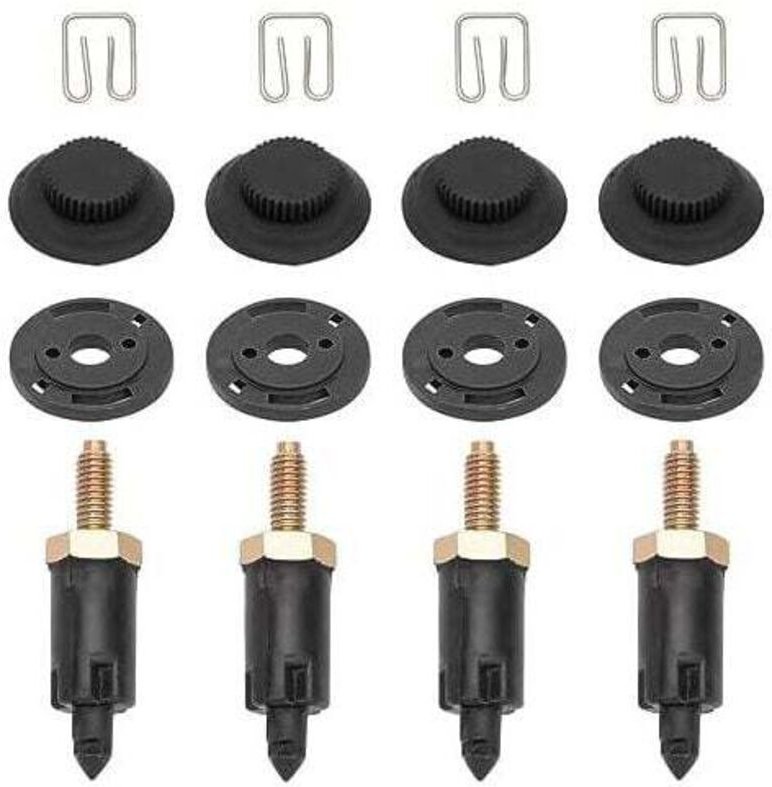 Swgaunc 4er-Set Motorabdeckungsbefestigungen 2.0 HDI für Berlingo C4 C5 Xantia Xsara 206 306 307 406 607 806 Expert 0137...