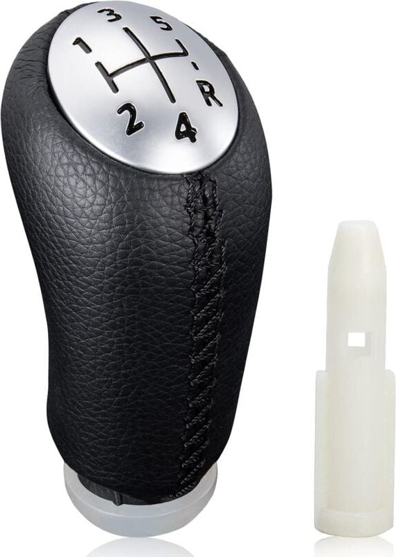 Ccykxa - 5-Gang-Schaltknäufe für manuelle Schaltung, für Renault Clio iii 2005–09, Megane 2 Laguna 2 2003–09, Clio 4 201...