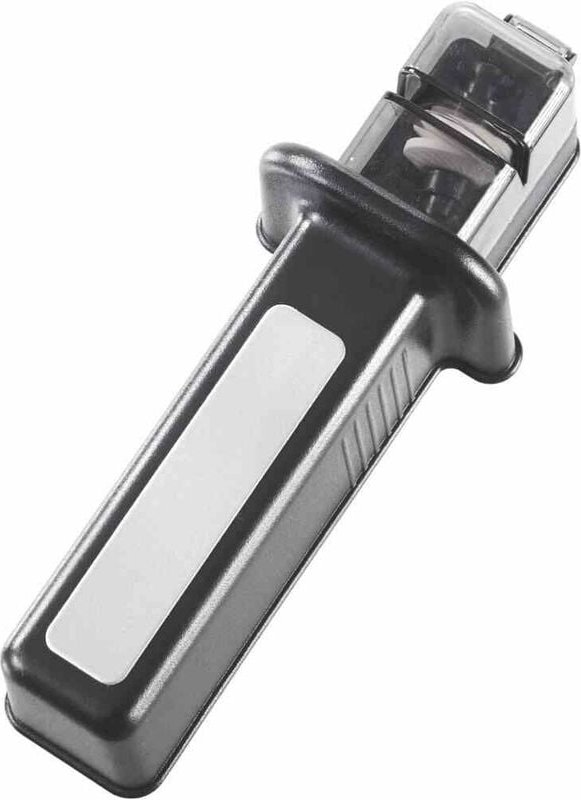 Messerschärfer schwarz Keramik- und Diamantstein