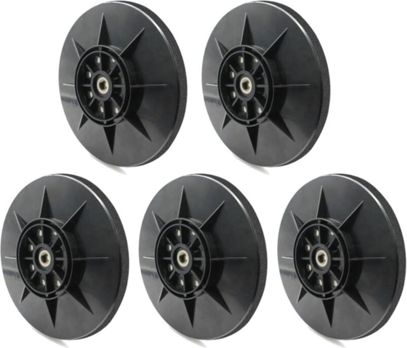 Klett 8-Loch Schleifteller / Haftteller / Haftteller 225mm für Arebos ar-he-lsn, Fartools DWS710E, Dedra DED7743 DED7758...