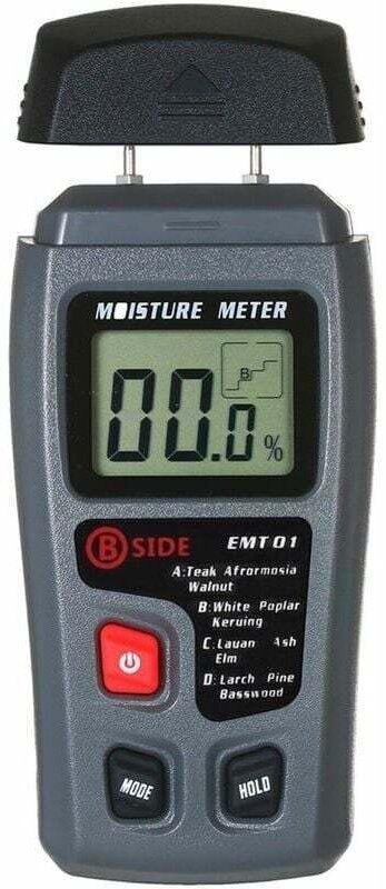 AR 4-Modus tragbares Holzfeuchtemessgerät mit Nadel und LCD-Anzeige