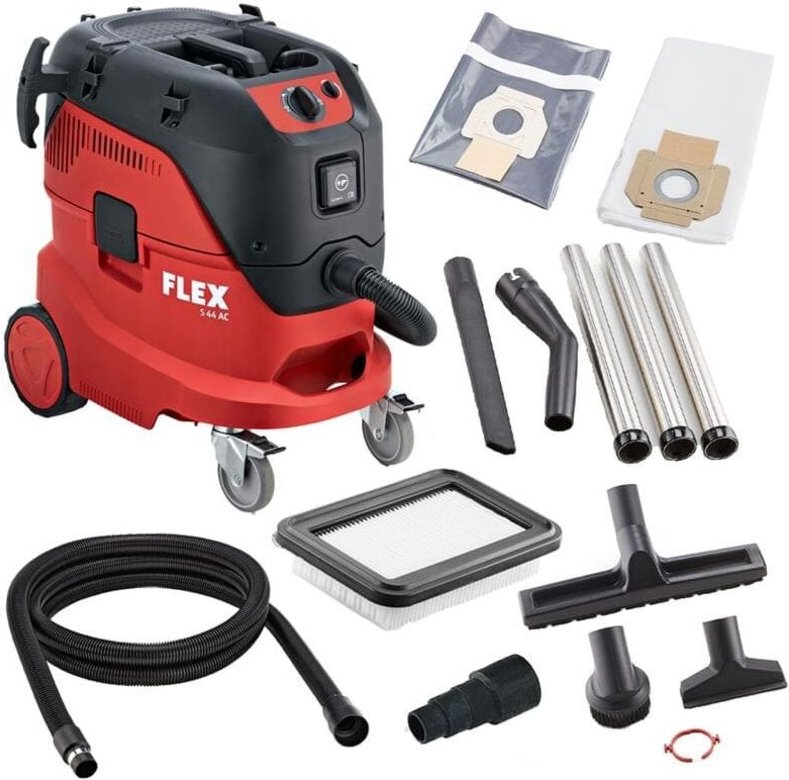 Flex Sicherheitssauger S 44 L AC 230/CEE mit automatischer Filterabreinigung, 42 l, Klasse L