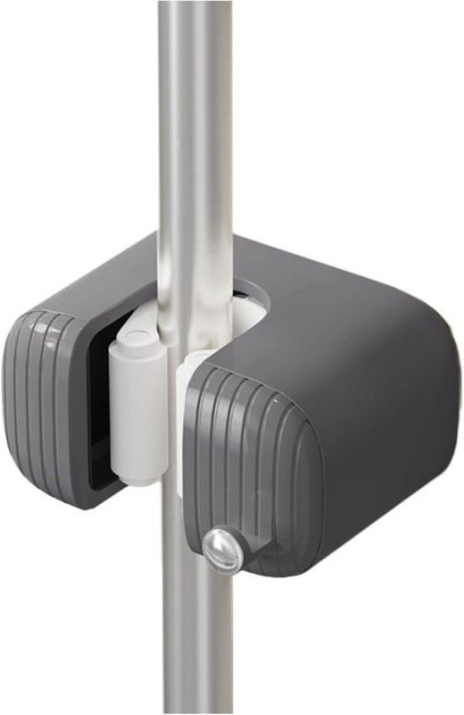 Besenhalter, Wandhalterung für Mopp und Wischmopp, stabiler Besen- und Mopphalter für Bad, Küche und Garten