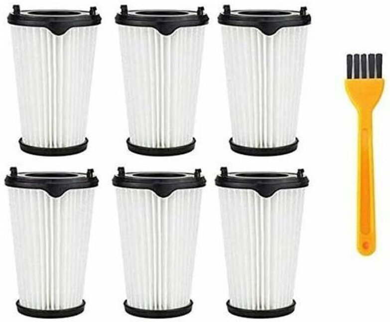 Ahlsen Staubsaugerfilter AEF150 Filter (6 Filter + 1 Reinigungsbürste) Home
