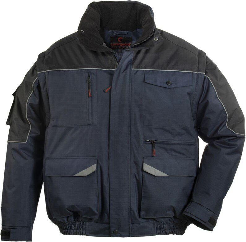 Wärmende Berufsweste RIPSTOP 2-in-1 - Marineblau M - 42/44