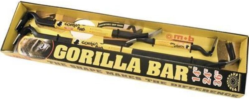 Peddinghaus Handwerkzeuge - Nageleisenset Gorilla Bar Gesamt-L.350/600/900mm Inh.3tlg.PEDDINGHAUS 0112010123