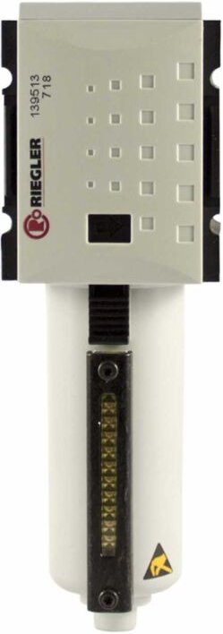 Riegler Aktivkohlefilter »FUTURA«, Metallbehälter, Sichtrohr, BG 2, G 1/2