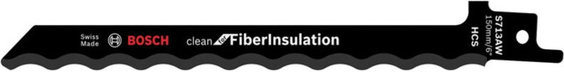Bosch 2x Säbelsägeblatt S 713 AW Clean for Fibre Insulation - 2608635521