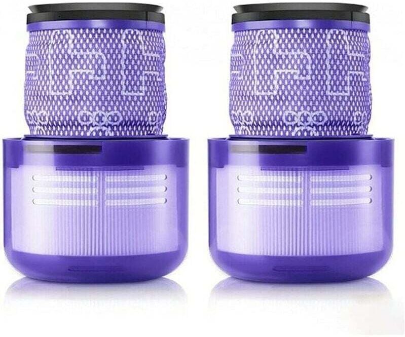 Kompatibel mit Nachfilter und Staubsauger ohne Dyson V11 SV14 Animal Absolute Torque Drive, 2 HEPA-Ersatzfilter