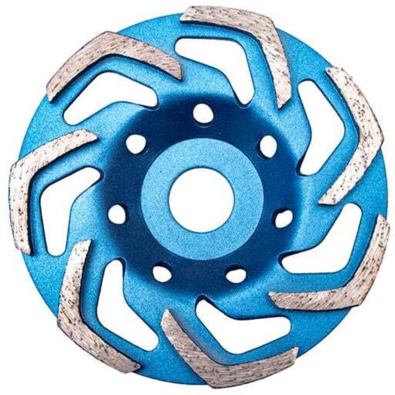 Universelle 125-mm-Diamantschleifscheibe für Beton, Granit, Marmor, Mauerwerk und Ziegel. Diamantschleifscheibe für Wink...