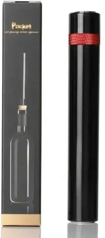 Luftpumpen-Flaschenöffner, sicher, tragbar, Edelstahlnadel, Korkenzieher, Luftdruck-Flaschenöffner, Küchenhelfer, Barzub...