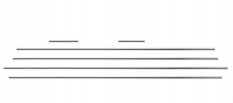 Audi A6 C7 - Chrom Seitentürleisten Tuning