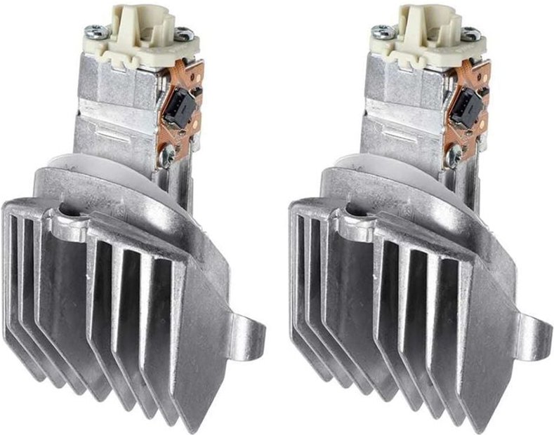 Tlily - 2 stücke 63127262731 Scheinwerfer-Steuergerät-Modul drl Tagfahrlicht led Angel Eyes für 5er F07 F10 F11