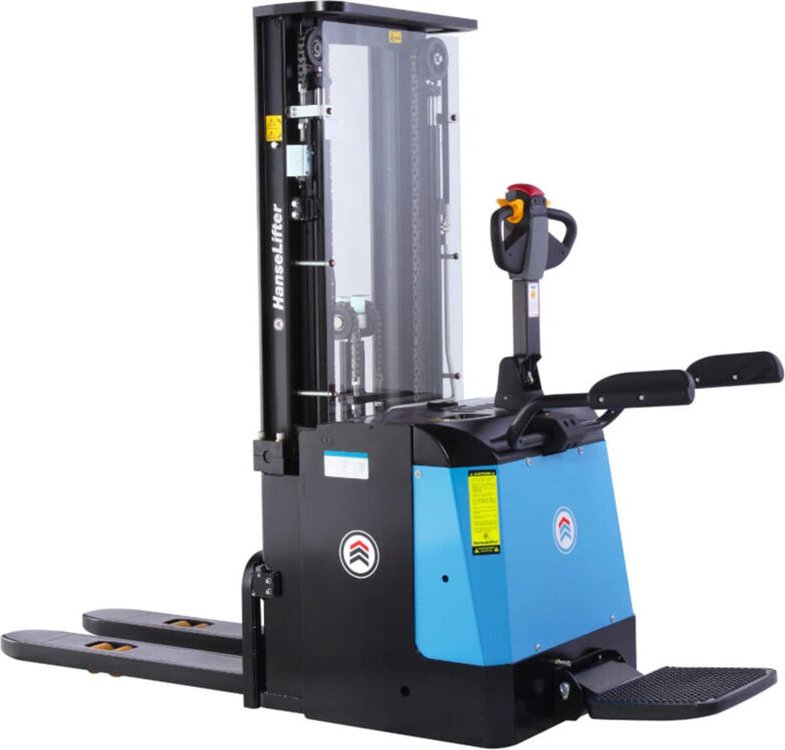 HanseLifter Deichselstapler E-DHT-S1645PL Triplexmast max. Hubhöhe 4500 mm Tragfähigkeit 1600 kg