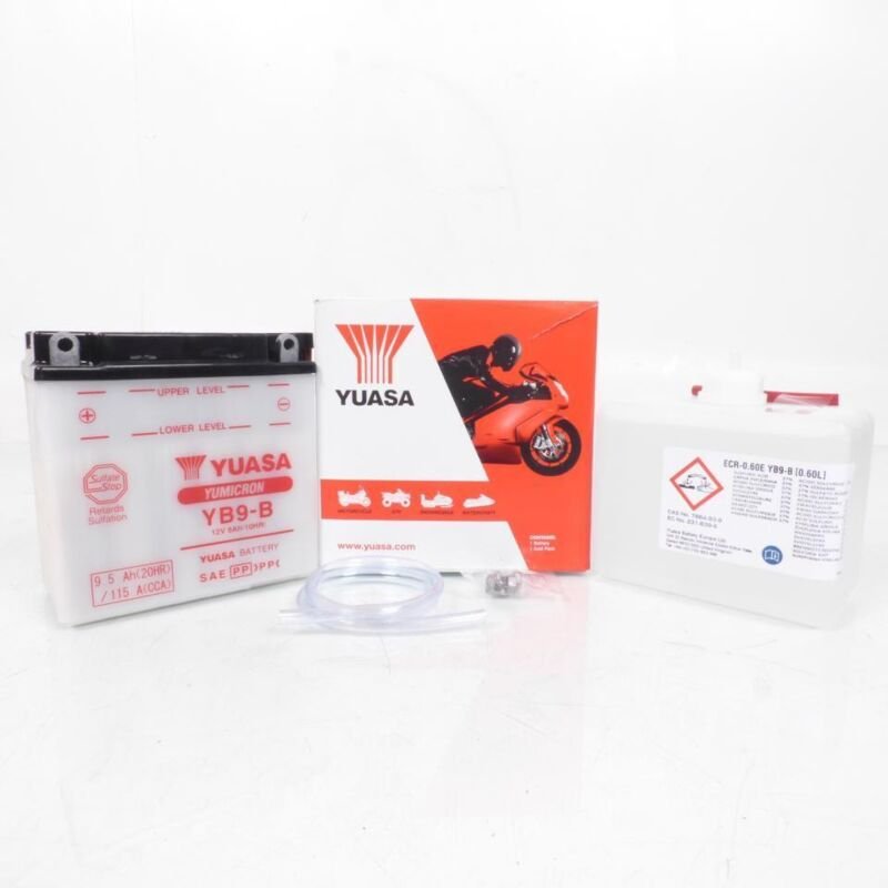 Yuasa-Batterie für Scooter Malaguti 160 Centro IE 2008 bis 2009