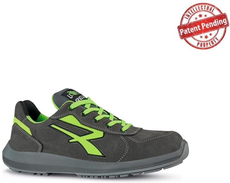 Sicherheitsschuhe niedrig HYDRA ESD S3 CI SRC - Grau/Grün 35