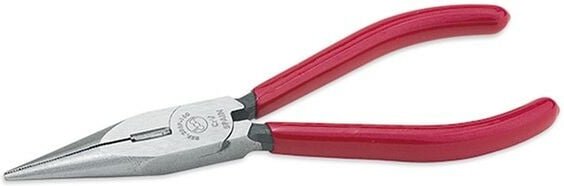 Zange, halbrunder Mund, mit Schnitt, m/pvc, CrV (160 mm) Dogher 208P-160