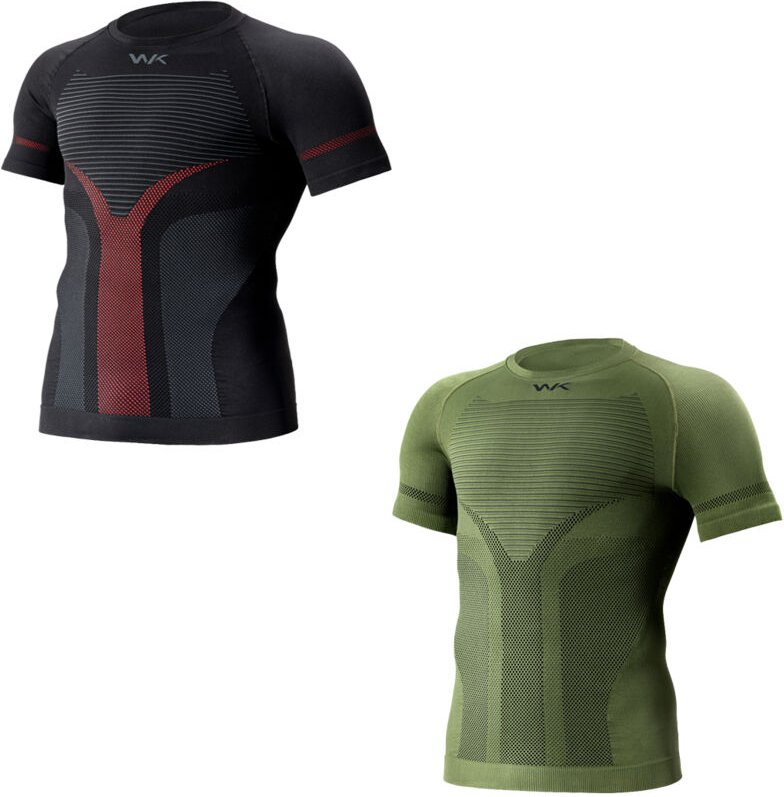 Worik Ironman Thermo-T-Shirt mit halben Ärmeln - XL/XXL - Schwarze