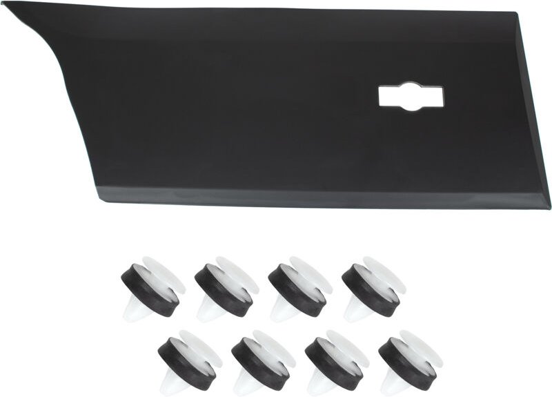 Ford Transit MK8 2014 – Seitenleiste VOR DEM HINTERRAD mit Platz für die Markierung (2 HINTERACHSEN) rechts