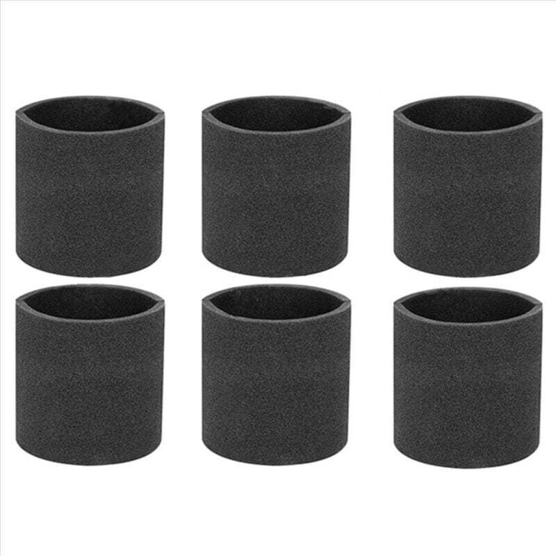 Packung mit 6 Ersatzschaumstofffiltern 90585 VF2001 für Nass- und Trockensauger (Ersatzteile 9058500)