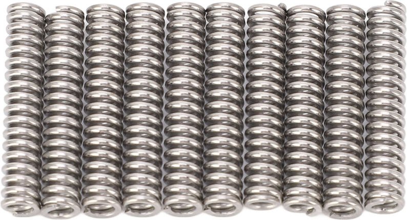 Tbest Kupplungs-Kompressorfeder 3 4, Getriebeguss, Hochleistungsausführung für 4L60E 4L65E, 10 Stück.