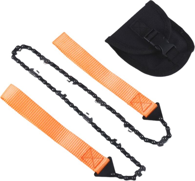 Kettenhandsäge, tragbare Kettensäge, klappbare Kettenhandsäge, Survival-Taschensäge, manuelle Kettensäge, 11 Zähne, für ...