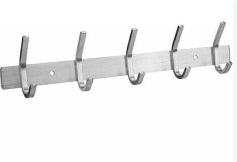 Wandhaken Kleiderhaken Garderobenhaken aus Edelstahl mit 5 Haken für Schlafzimmer, Badezimmer, Küchen