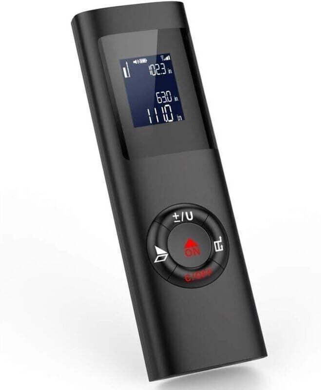 Mini-Laser-Entfernungsmesser (40 m), tragbarer, USB-aufladbarer Laser-Entfernungsmesser, digitaler Laser-Entfernungsmess...