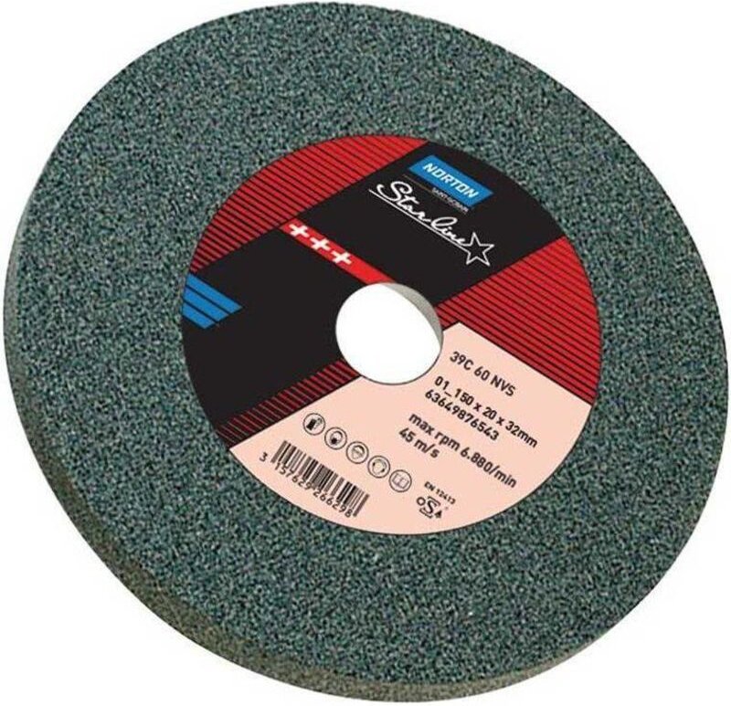 Norton Clipper Schleifscheibe Pro grün 250 mm Korn 20