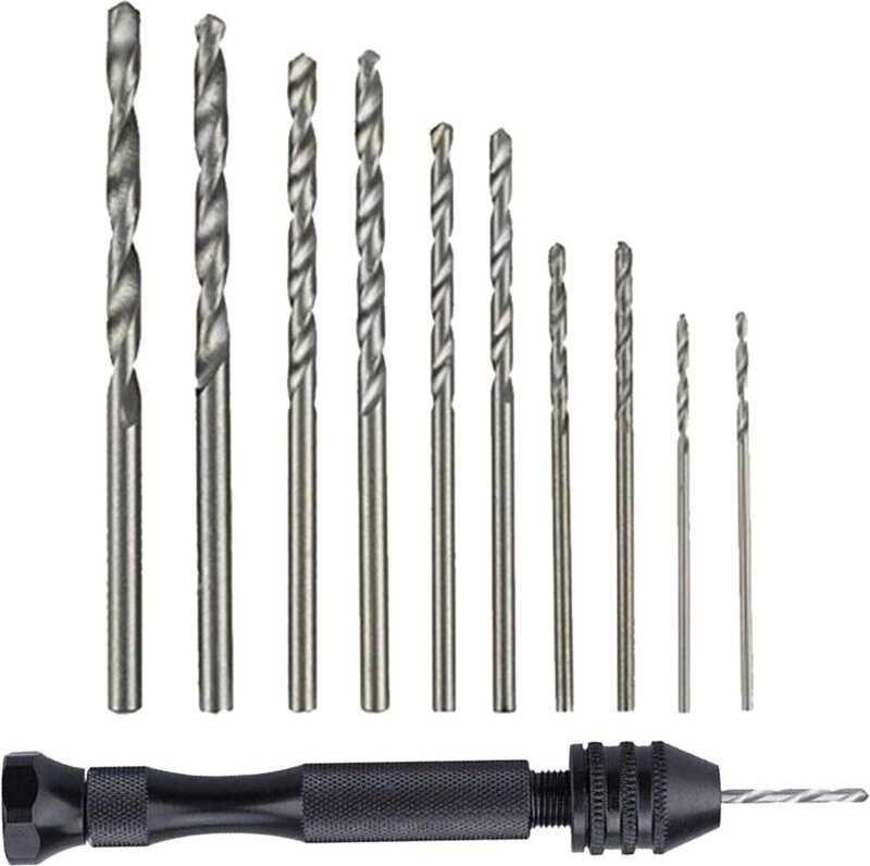 Handbohrer – Schmuckbohrer Manueller Schraubstock Bohrer zur Schmuckherstellung Bohrer Präzisions-Handbohrer für Epoxidh...