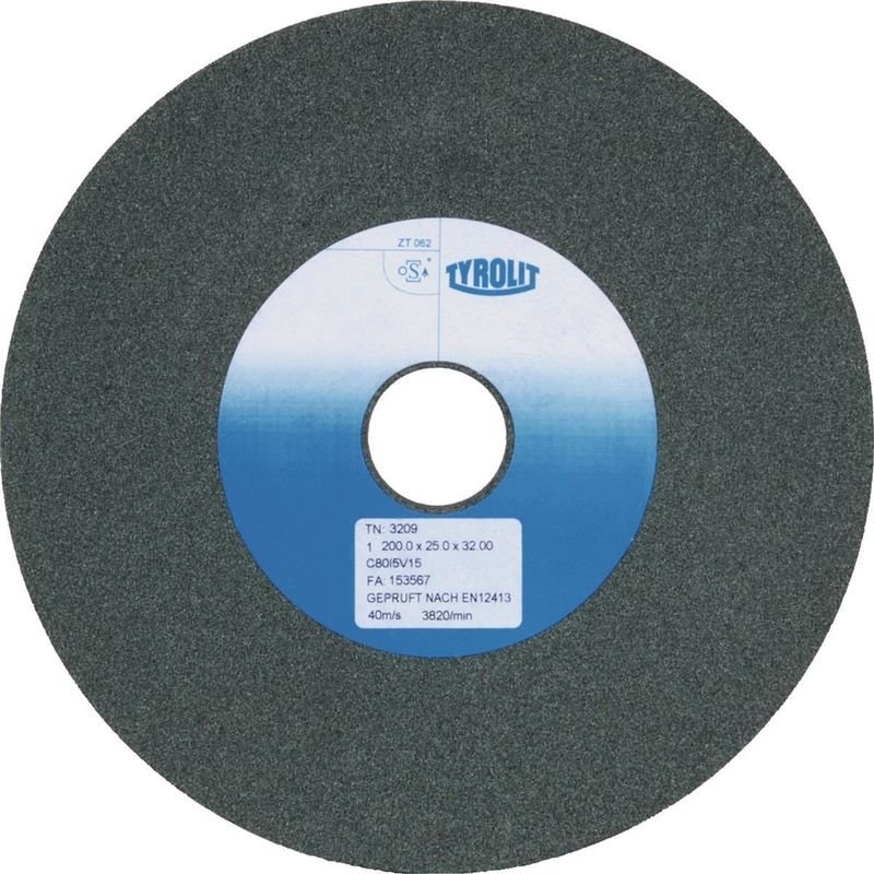 Schleifbockscheibe Ø175xB25x32mm 80 SCg tyrolit