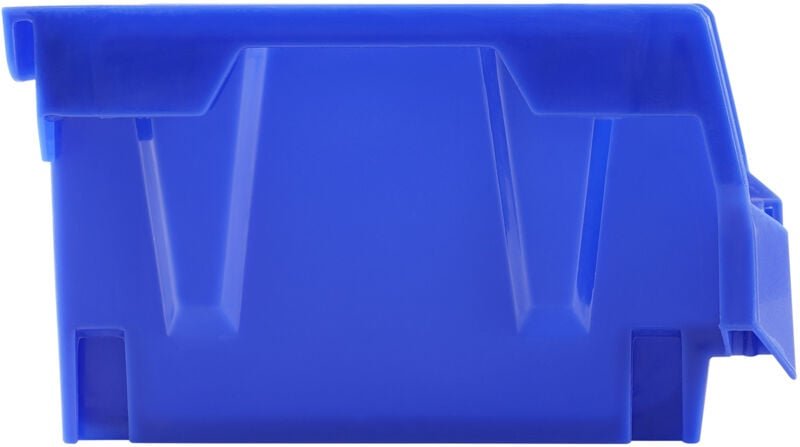 Mophorn - Aufbewahrungsbehälter aus Kunststoff, 5 x 4 x 3 Zoll, hängender stapelbarer Organizer-Behälter, Blau/Rot, 24er...