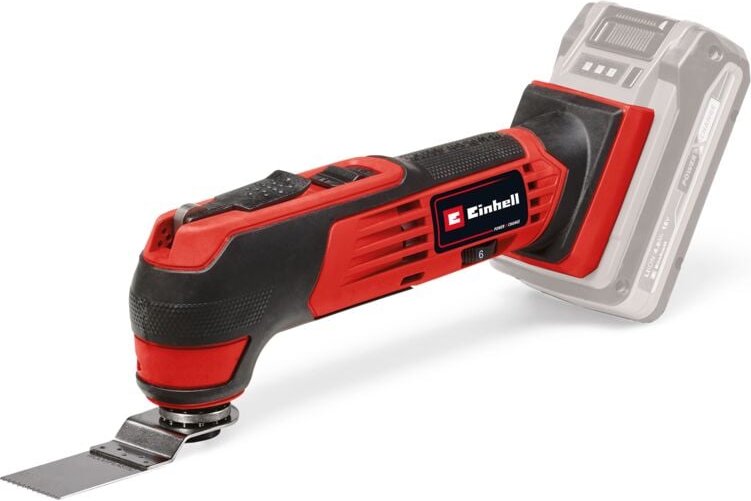 Einhell - Akku-Multifunktionswerkzeug te-mg 18/1 Li - Solo Power X-Change (18 v, 3 Funktionen, magnetische Werkzeugaufna...