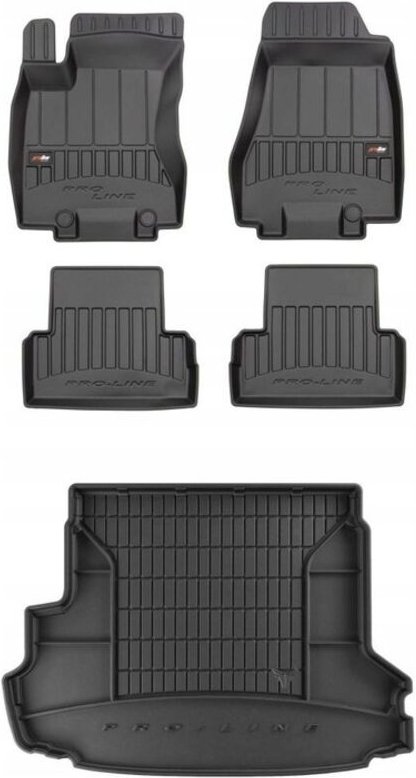 SET 3D Gummimatten Nissan X-Trail 2 T31 2008-2013