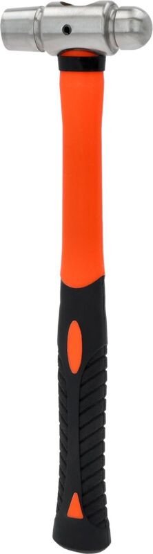 Edelstahl Schlosserhammer mit Fiberglasstiel, 230g