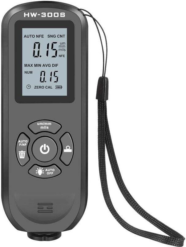 Dickenmessgerät, LCD-Digitaldickenmessgerät, digitales Messgerät für die Messung der Automobillackdicke - Ahlsen
