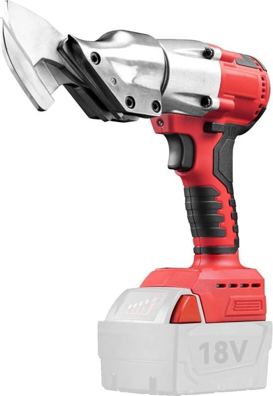 Milwaukee 18V Akku-Blechschere, 300 Nm Drehmoment, bürstenloser Motor, max. Schnittstärke 2 mm, geeignet für Blech, Tepp...