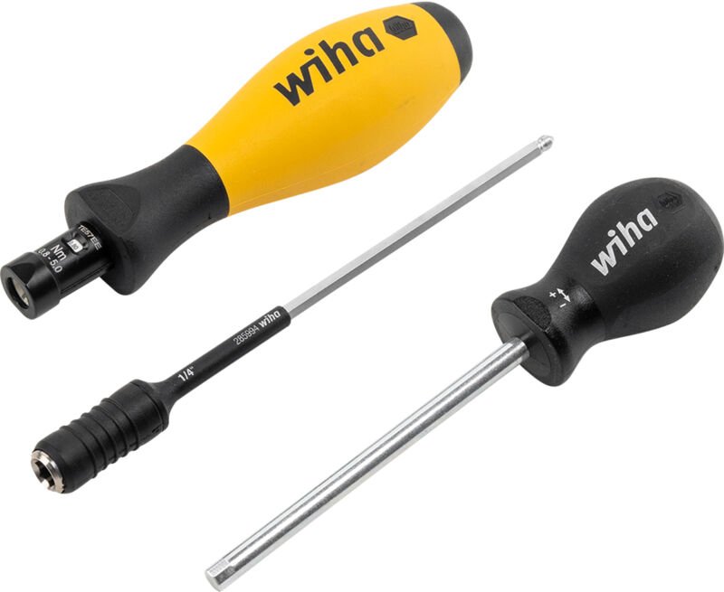 Einstellbarer Drehmoment-Schraubendreher TorqueVario®-S esd 0,8-5 Nm, hörbares Klicksignal beim erreichen des Drehmoment...